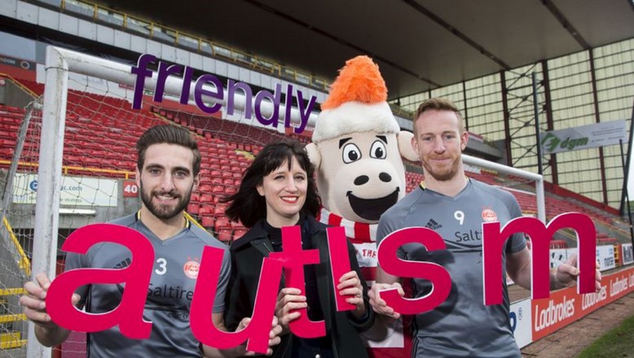 Autism friendly goal Aberdeen FC