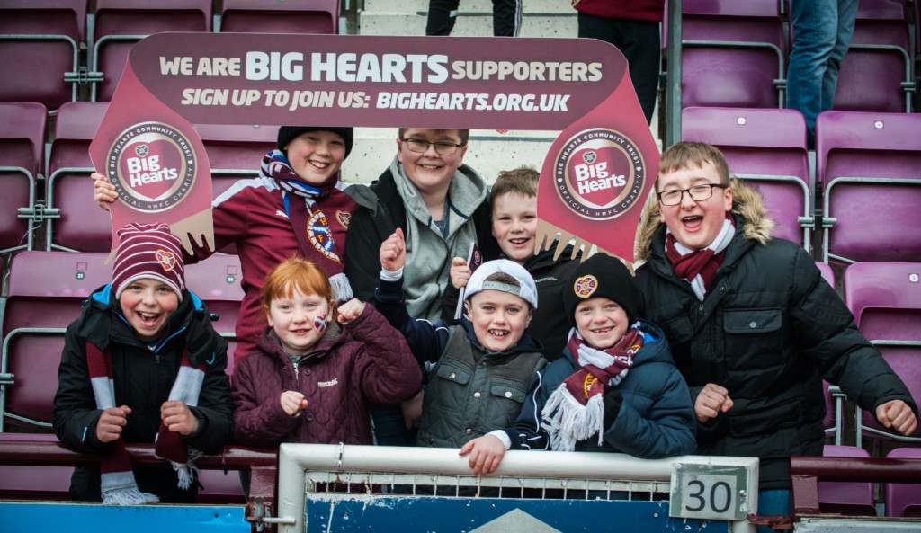 Hearts FC - Big Hearts Supporters