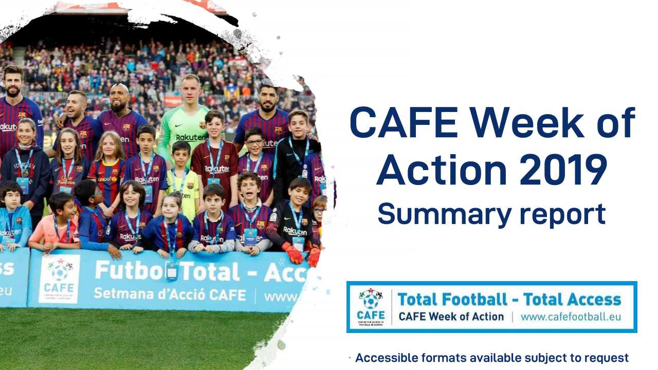 CAFE Week of Action 2019 Report header