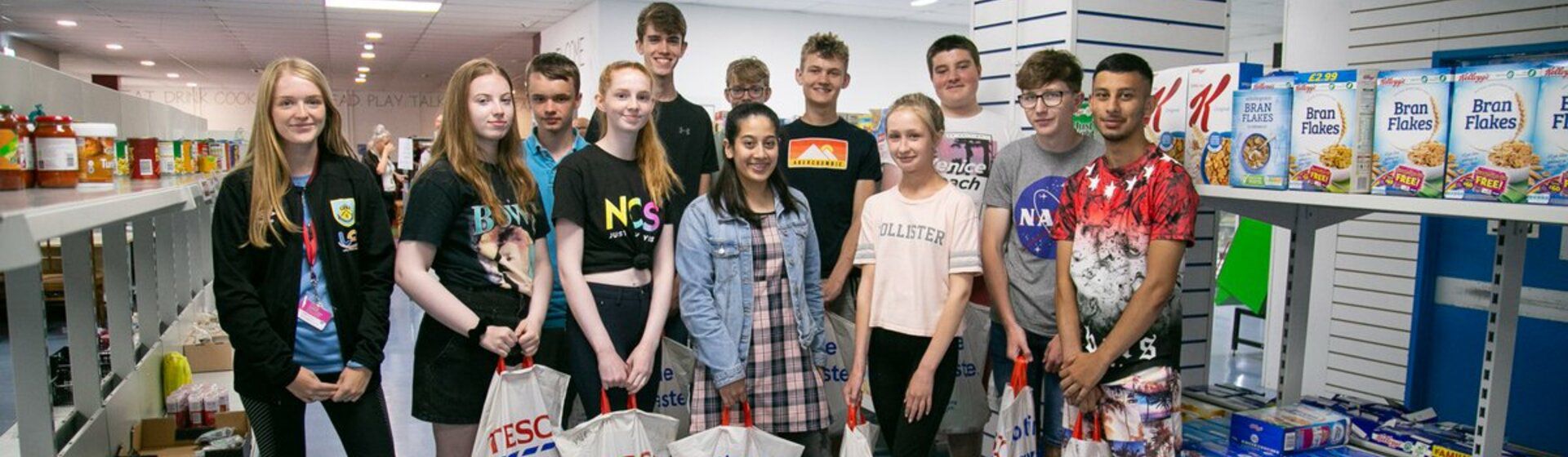 NCS participants support Burnley Community Kitchen header