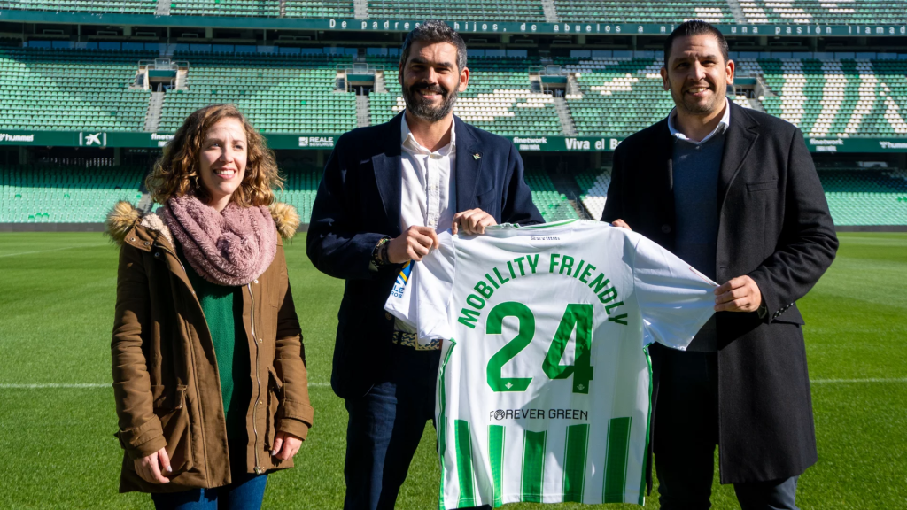 Innovative sustainable mobility plan launched by Real Betis Balompié -  European Football for Development Network